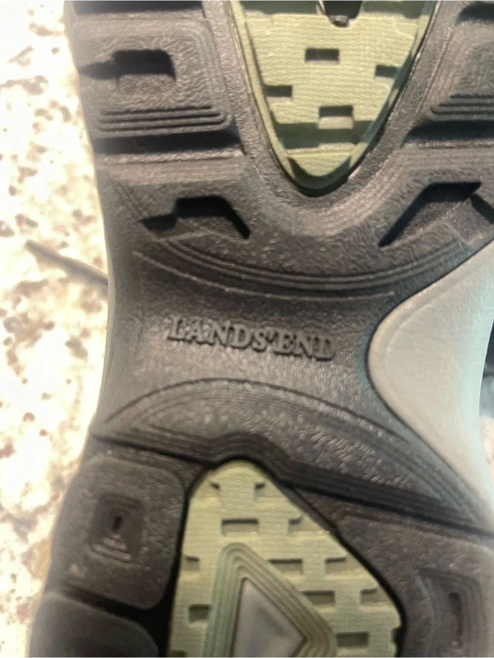 Lands’ End NatureTex 70 Men’s Trail Hiking Walking Shoes 8.5D